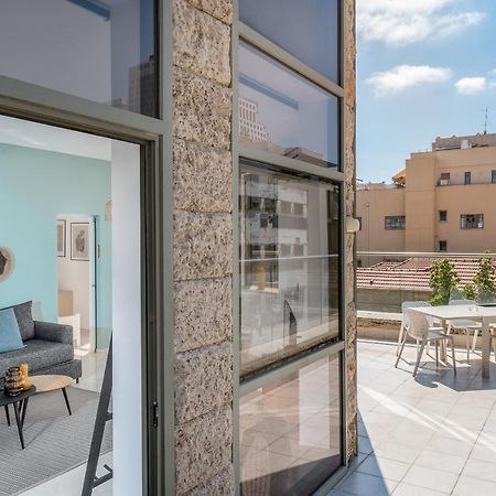 תל אביב Superbe Apt Avec Terrasse Tres Proche De La Mer ! מראה חיצוני תמונה