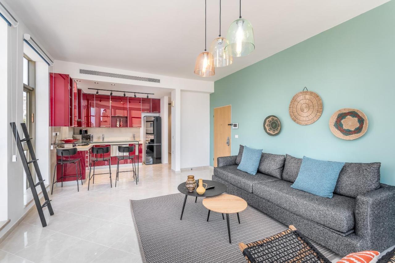 תל אביב Superbe Apt Avec Terrasse Tres Proche De La Mer ! מראה חיצוני תמונה