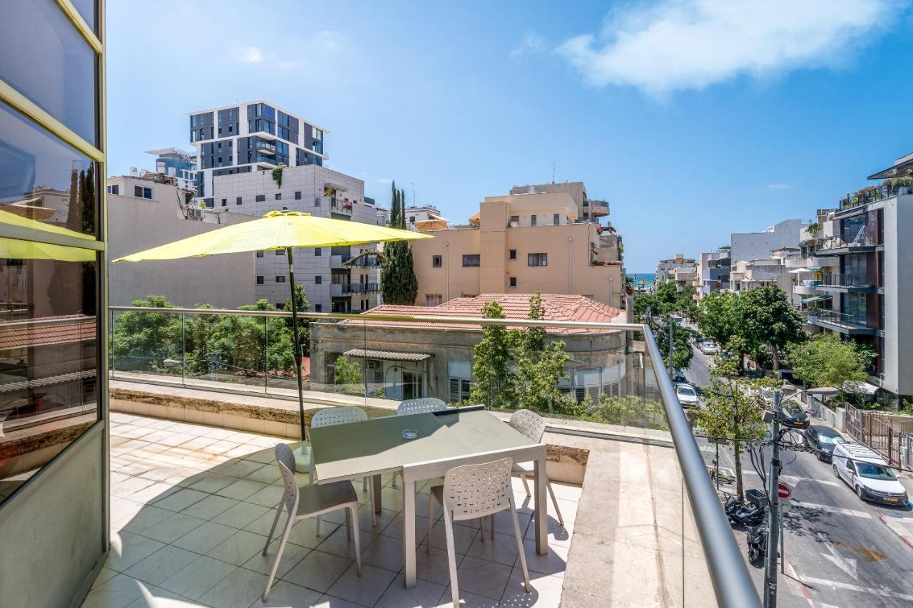 תל אביב Superbe Apt Avec Terrasse Tres Proche De La Mer ! מראה חיצוני תמונה